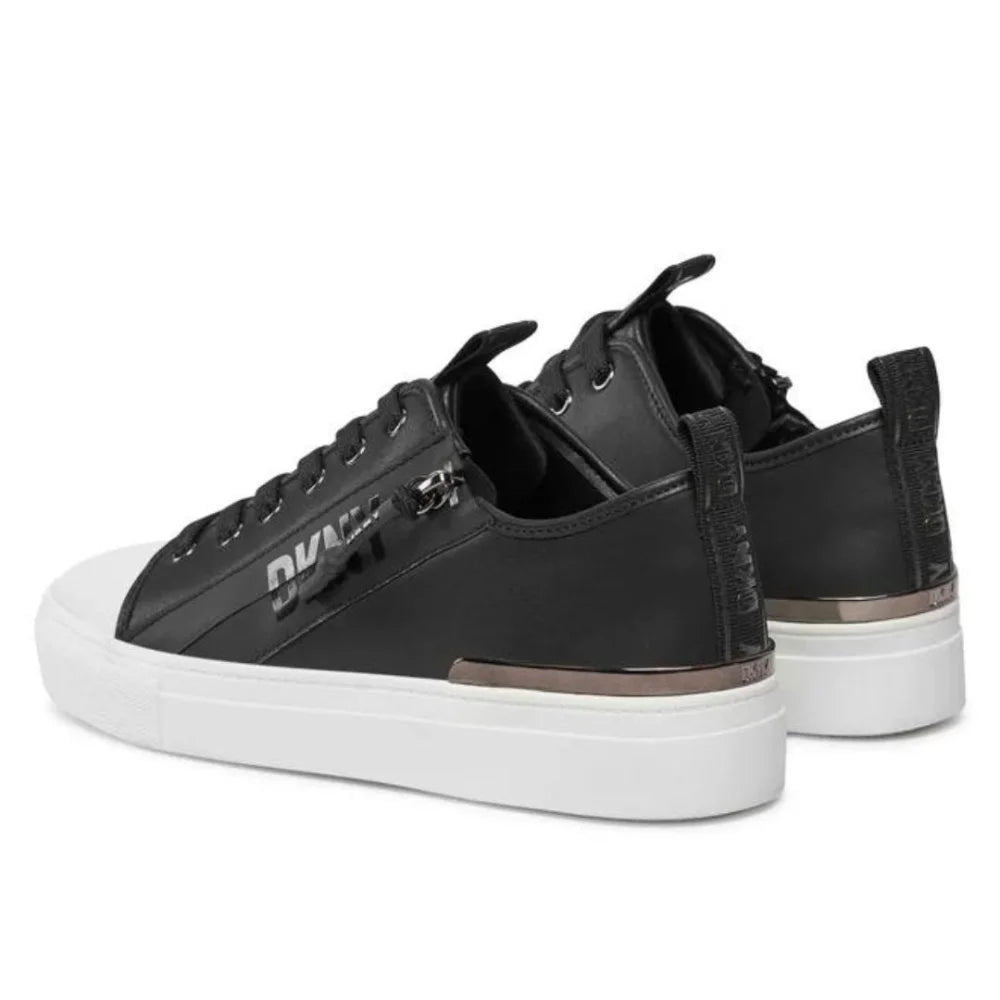 DKNY Chaney Lace Up Sneaker Women - BLK - 36 / Black