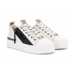 DKNY Chaney Lace Up Sneakers Women -BEGBLK - Beige-Black / 35