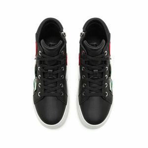 DKNY Coreen City Signs Lace Up Sneakers K1423000-BLK