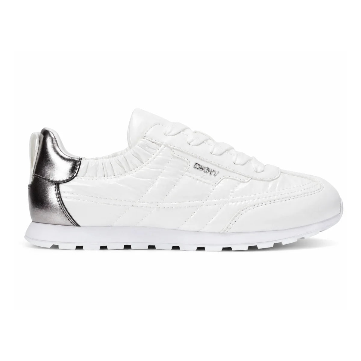 DKNY Fahn Sporty Lace Up Sneaker Women - WHT