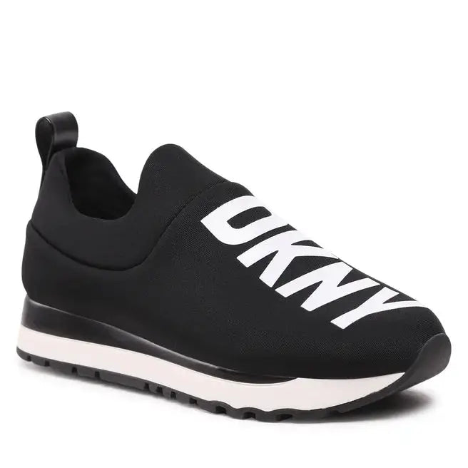 DKNY Jadyn Jogger Slip-ons Women - BLKWHT - 37.5 / Black - Shoes