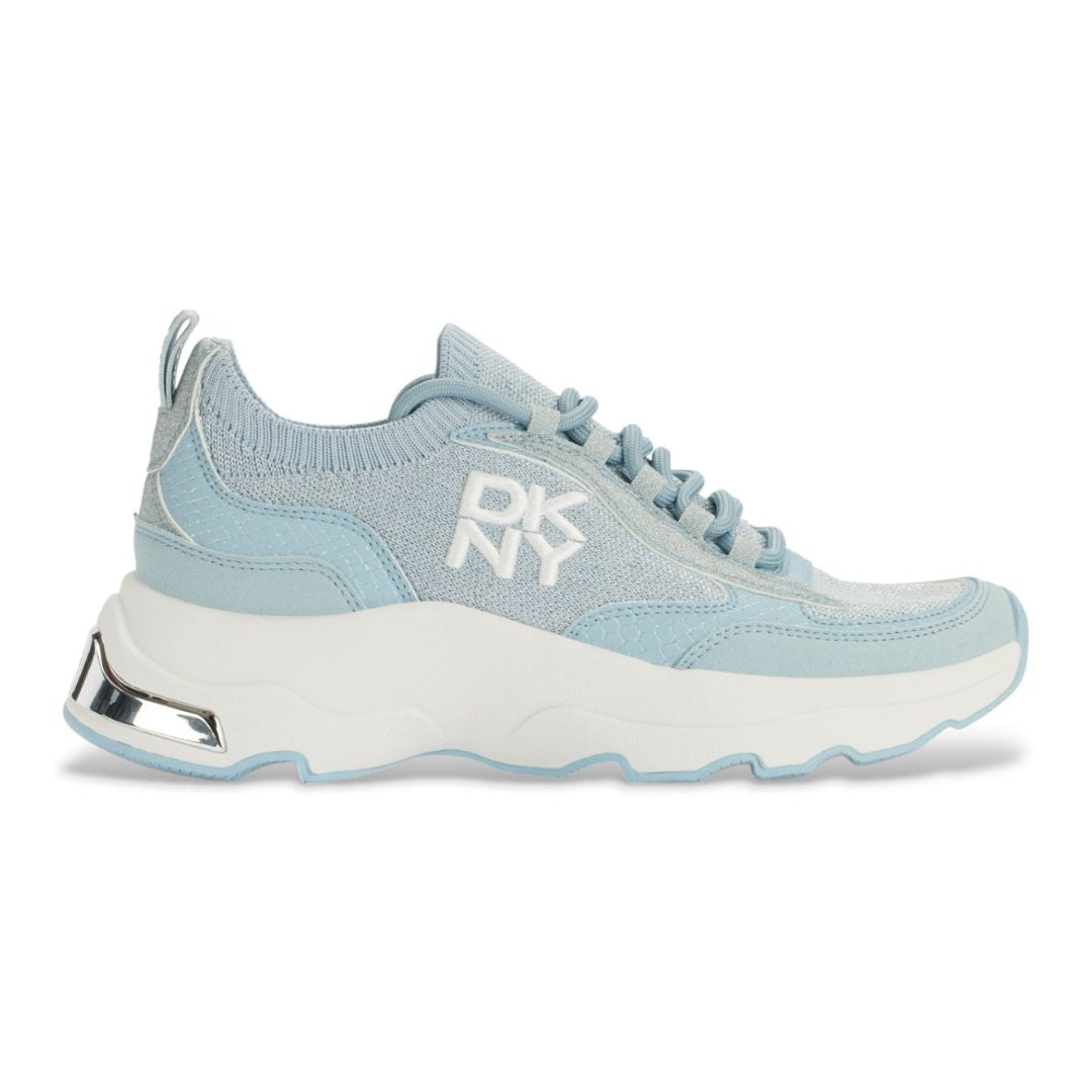 DKNY Jami Lace-Up Sneaker Women - BLU - Blue / 36