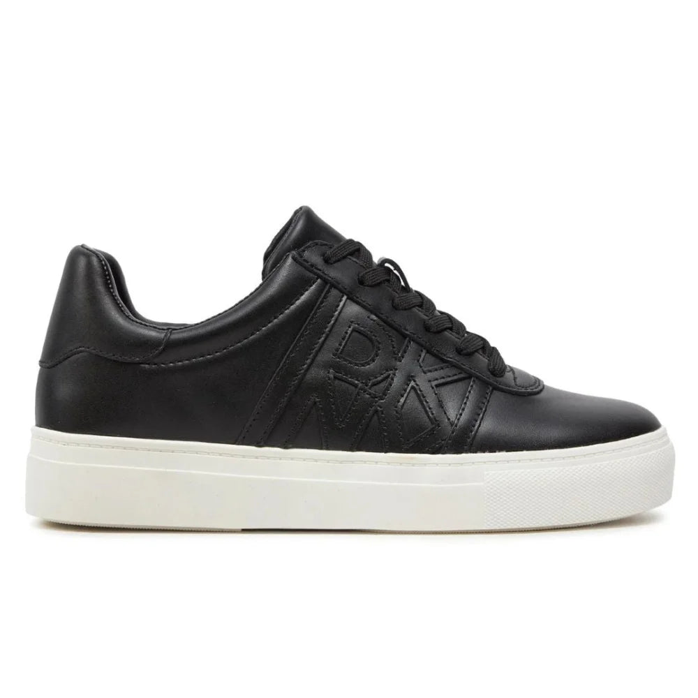 DKNY Jennifer Lace Up Sneaker Women - Black - 35 / Black