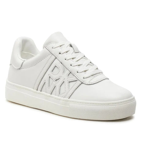 DKNY Jennifer Lace Up Sneaker Women - White