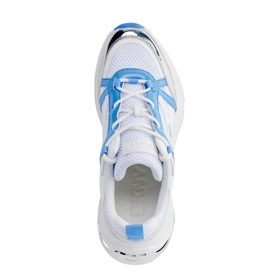DKNY Juna Lace Up Sneaker Women - WHTBLU