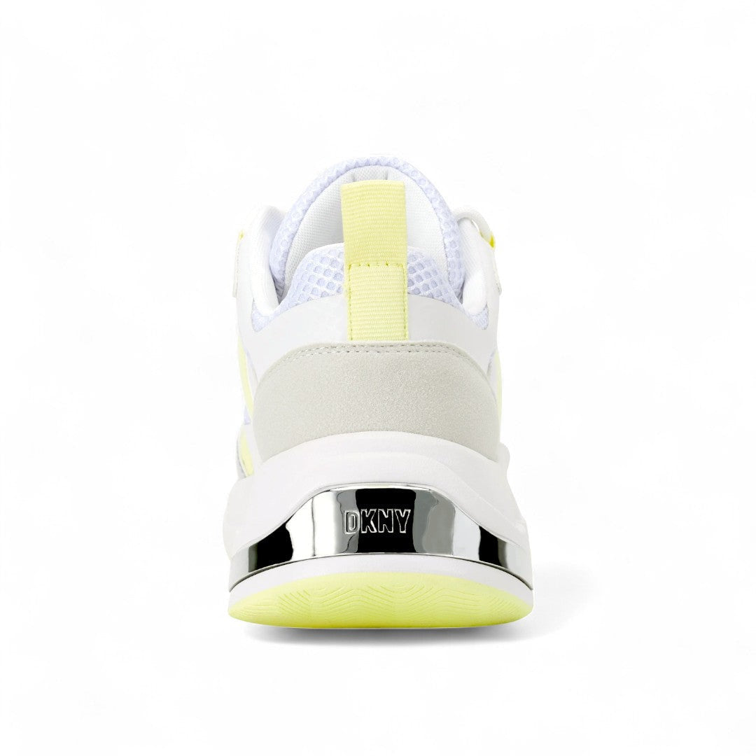 DKNY Juna Lace Up Sneaker Women - WHTYEL