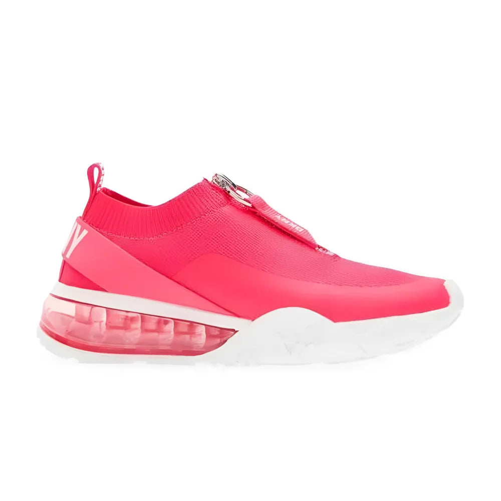 DKNY Kadia Zip-Up Sneaker - PNK - 36 / Pink