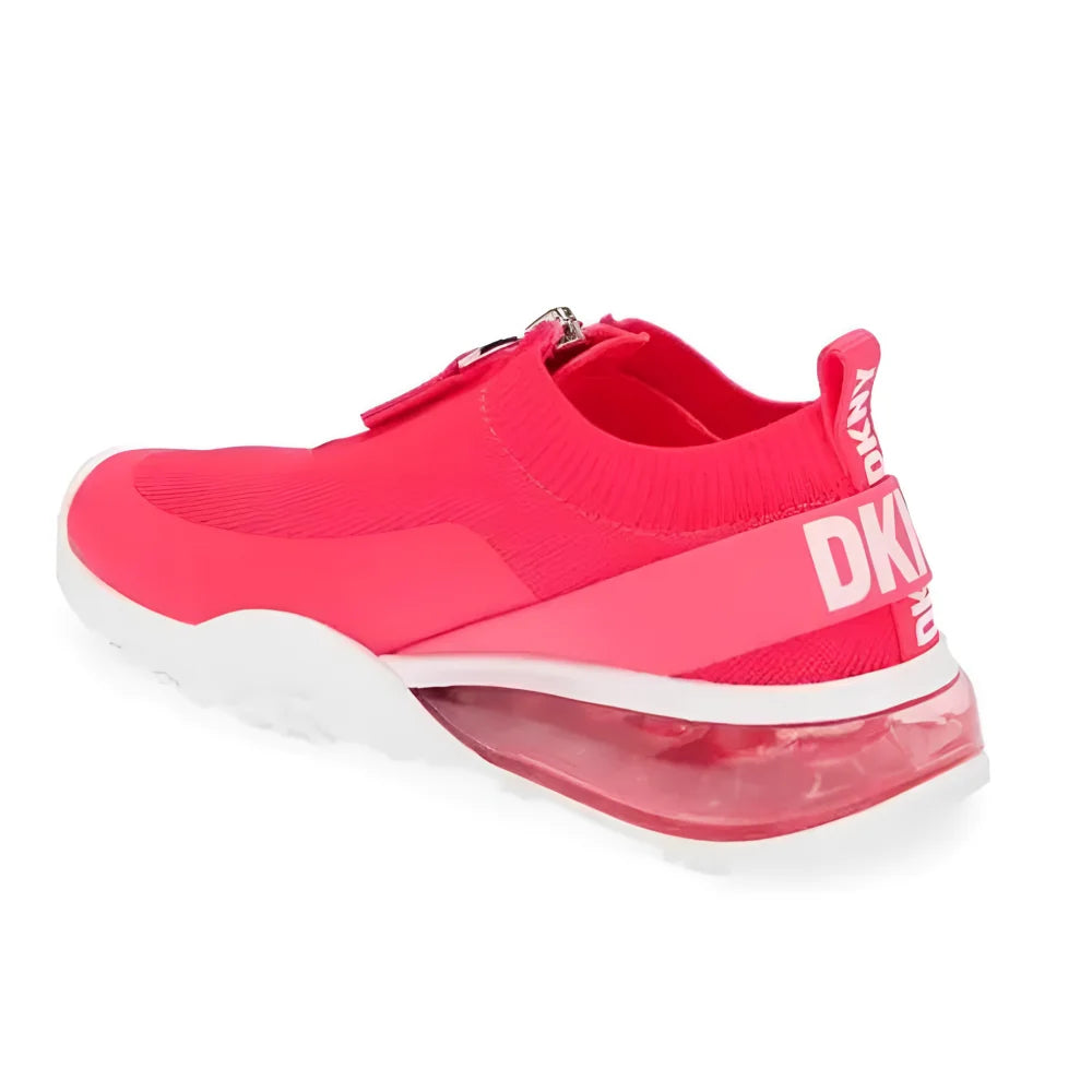 DKNY Kadia Zip-Up Sneaker - PNK - 36 / Pink