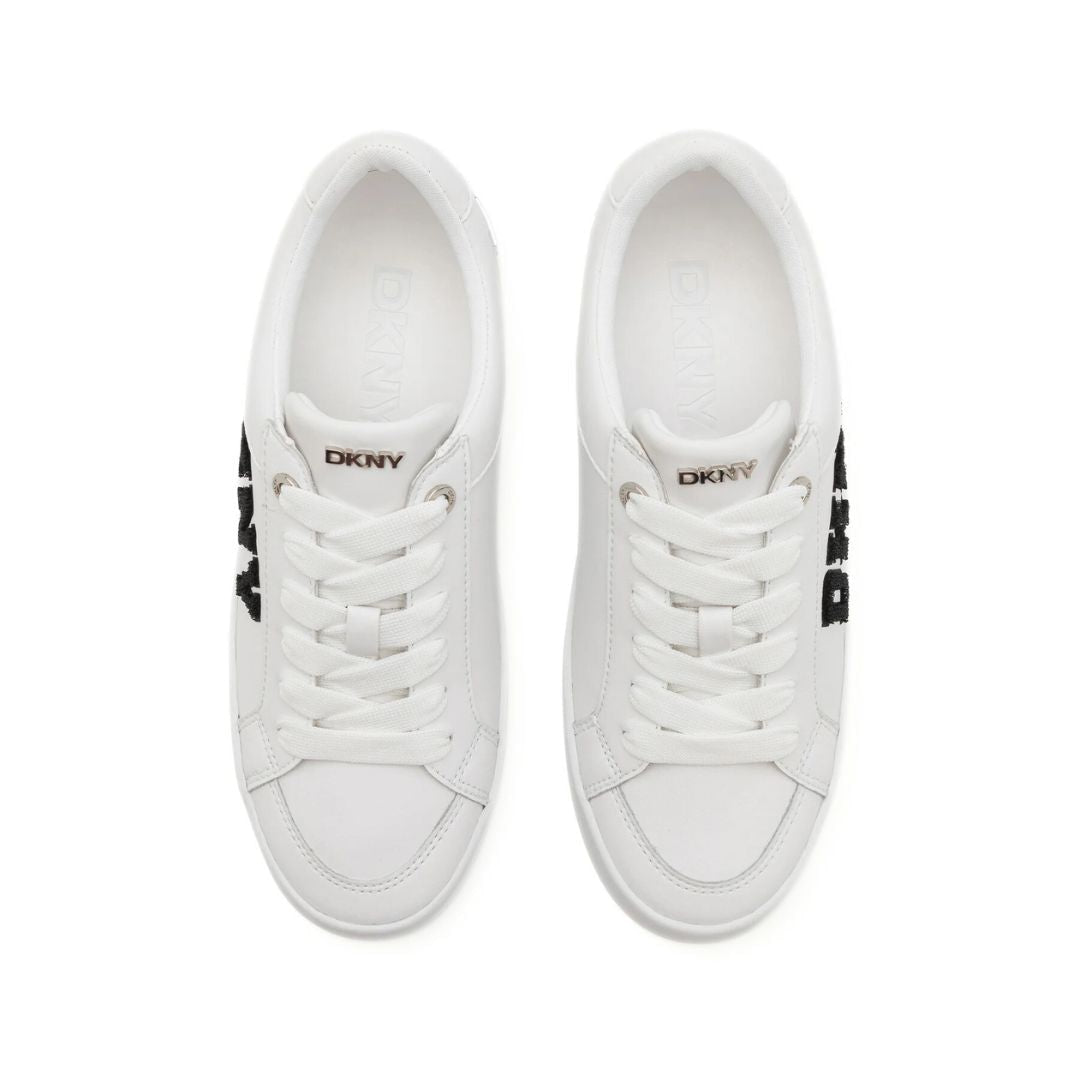 DKNY Maben Lace-Up Sneaker Women - WHT