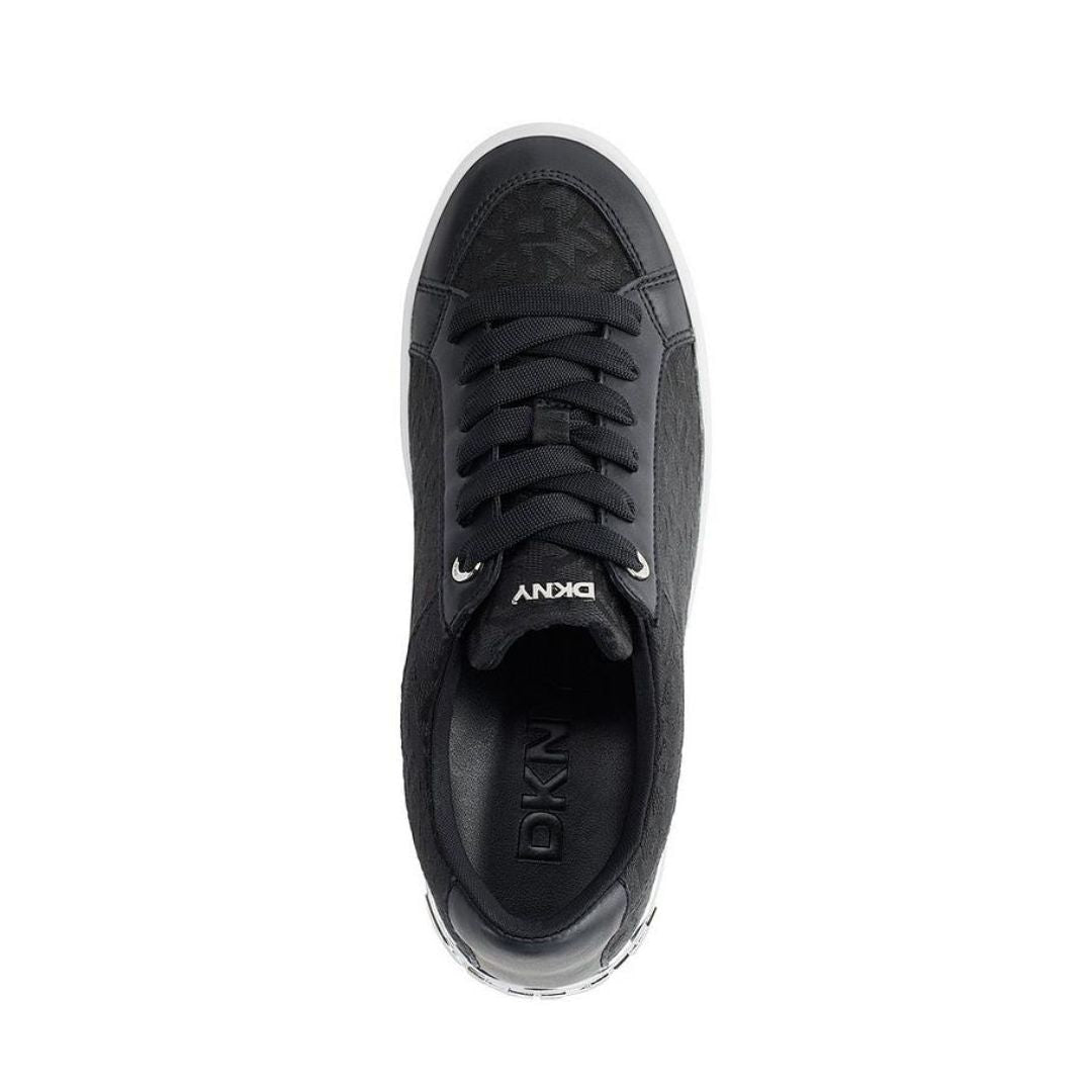 DKNY Maben Mono Lace-Up Sneaker Women - BLK