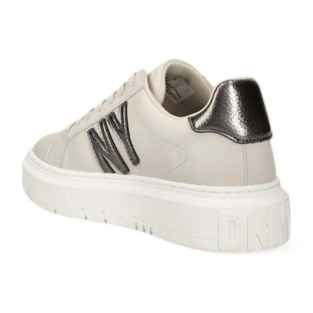 DKNY Marian Lace up Sneaker Women K2305134-BEG - 36 / Beige