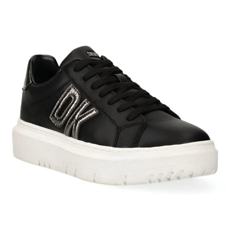 DKNY Marian Lace up Sneaker Women K2305134-BLKBRN - 36 / Black