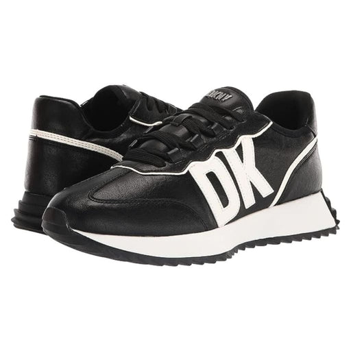 DKNY Needra Lace up Sneaker Women - BLK - 37 / Black - Shoes