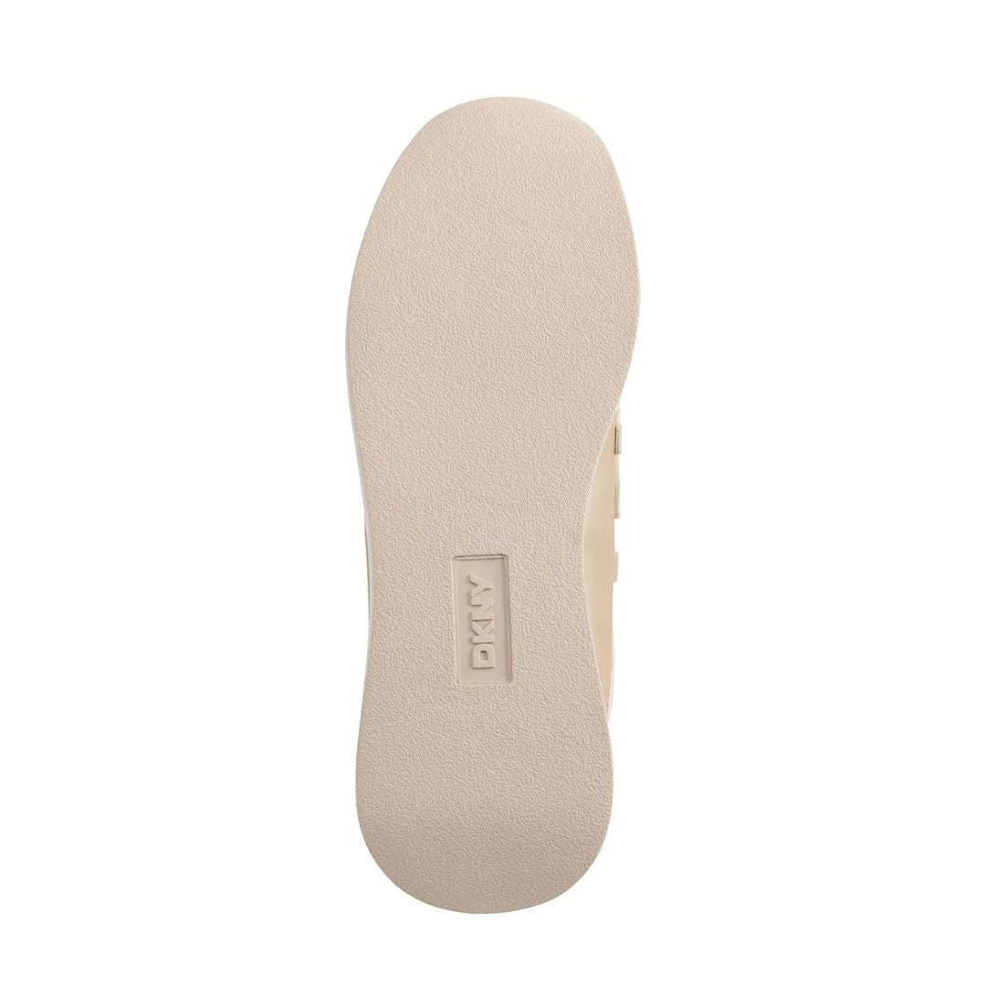 DKNY Oaks Logo Lace Up Sneakers Women - BEG