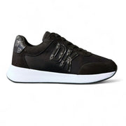 DKNY Oaks Logo Lace Up Sneakers Women - BLK - Black / 36