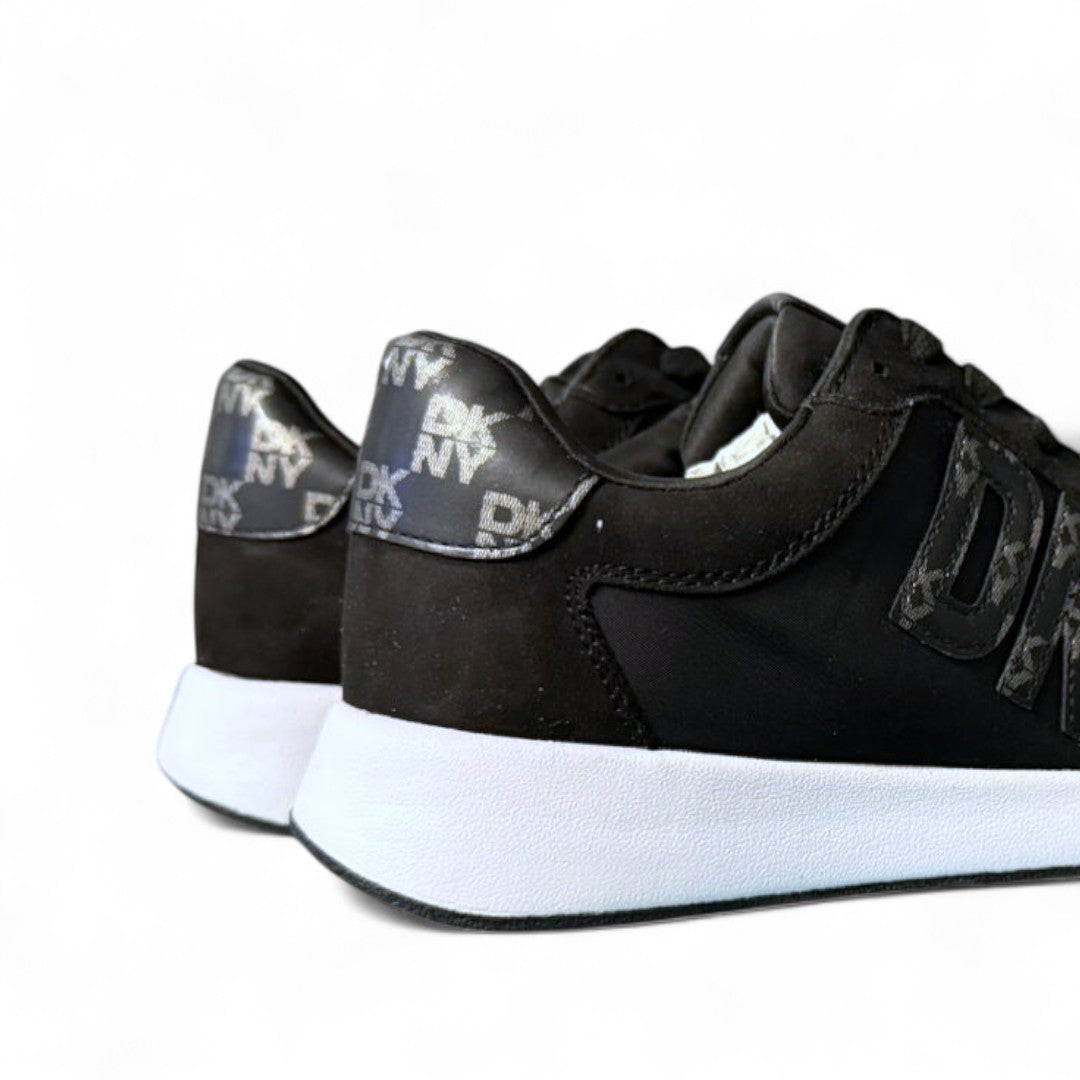 DKNY Oaks Logo Lace Up Sneakers Women - BLK