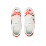 DKNY Odlin Lace up Sneaker Women K4271369-WHTORG - 36 / White/ Orange