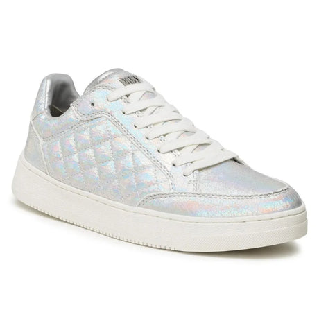 DKNY Oriel leather sneakers Women K4205168-SLV - 36 / Silver