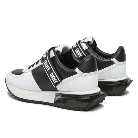 DKNY Pamm-Lace Up Sneaker Women - WHTBLK - 36 / White/ Black