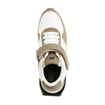 DKNY Pamm Lace Up Sneaker Women - WHTOLV - 36 / White/ Olive