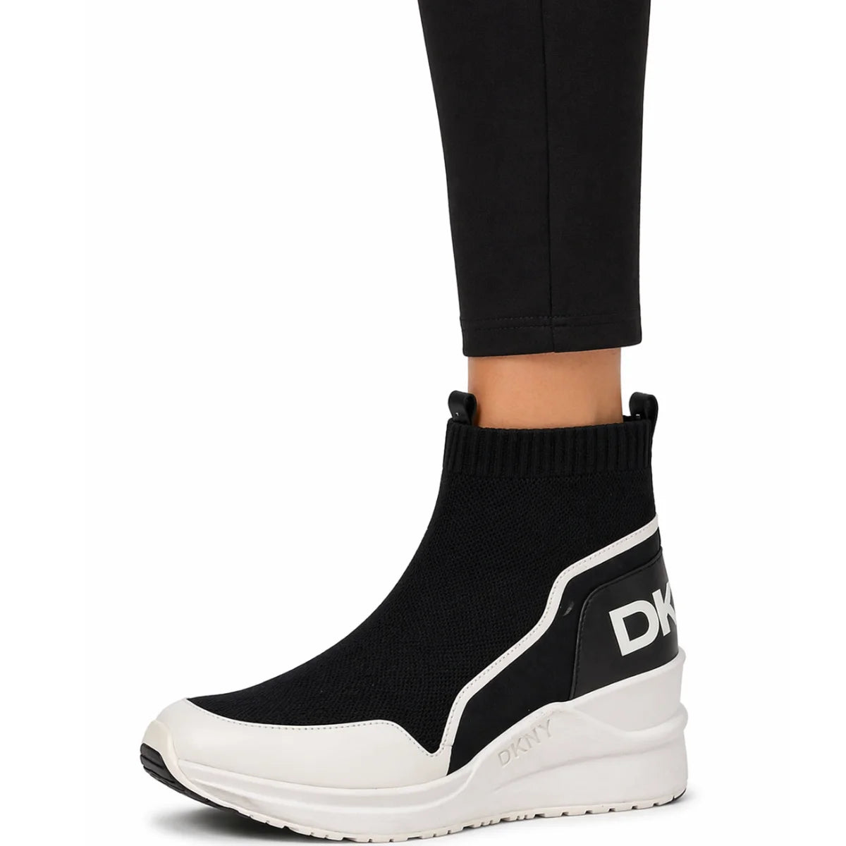 DKNY Permila Wedge Ankle SNEAKER Women - BLK