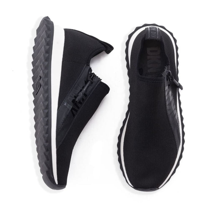 DKNY Vern Slip-on Zip Sneaker Women - BLK - Shoes