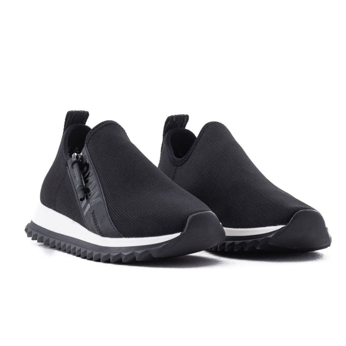 DKNY Vern Slip-on Zip Sneaker Women - BLK - Shoes