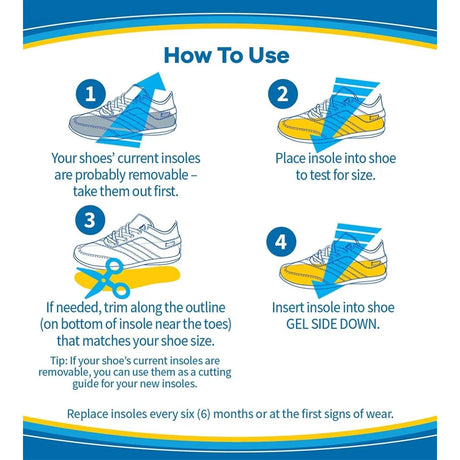 Dr. Scholl’s Energizing Comfort Everyday Insoles with Massaging Gel® Men - 40-48 - Accessories