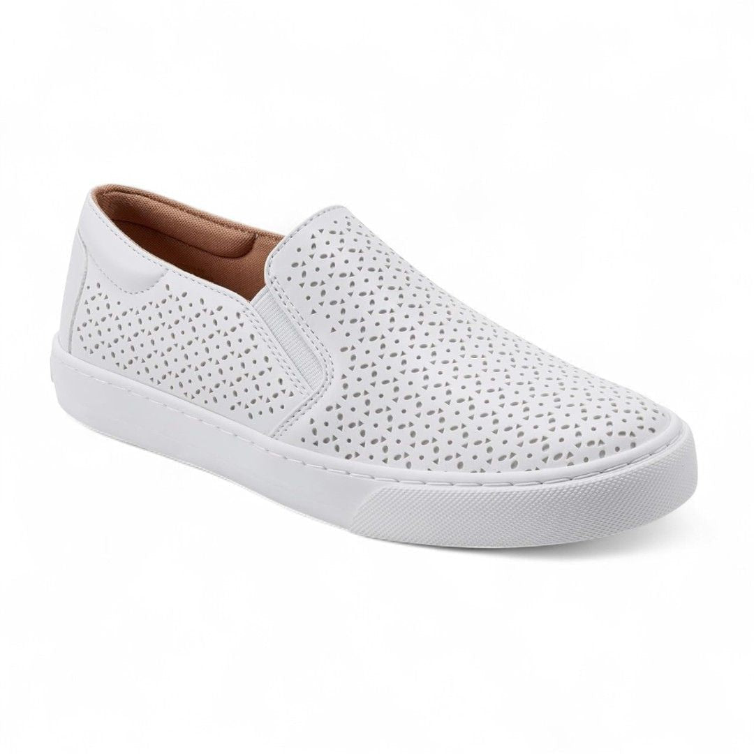 Easy Spirit Luciana Casual Slip On Sneakers Women - WHT - White / 36.5
