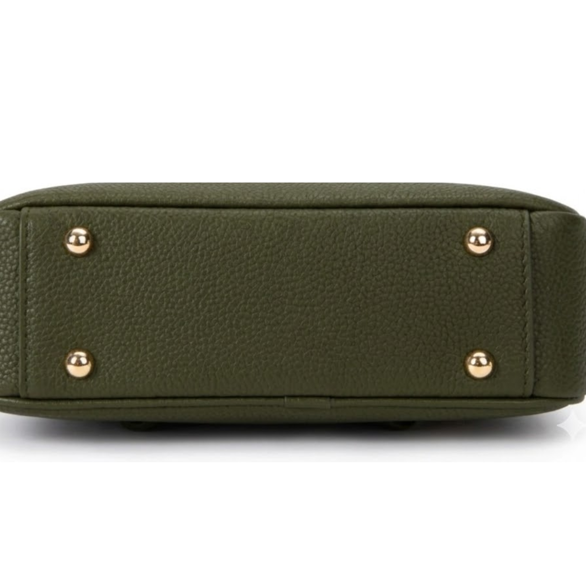 Emporio Armani Business Bag in Tumbled Leather Olv – JLOOD.COM