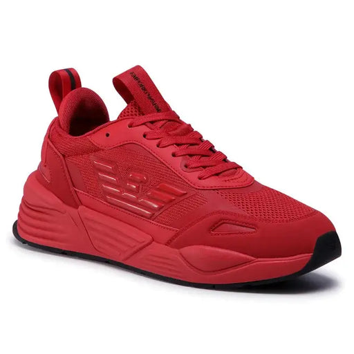 EMPORIO ARMANI EA7 Ace Runner Sneakers Men - RED - Red / 45 1/3 - Shoes