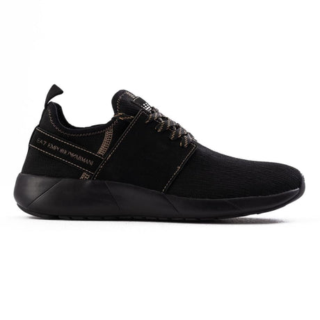 EMPORIO ARMANI EA7 Sports Sneakers Men X8X046-BLK - Black / 41 1/3 - Shoes