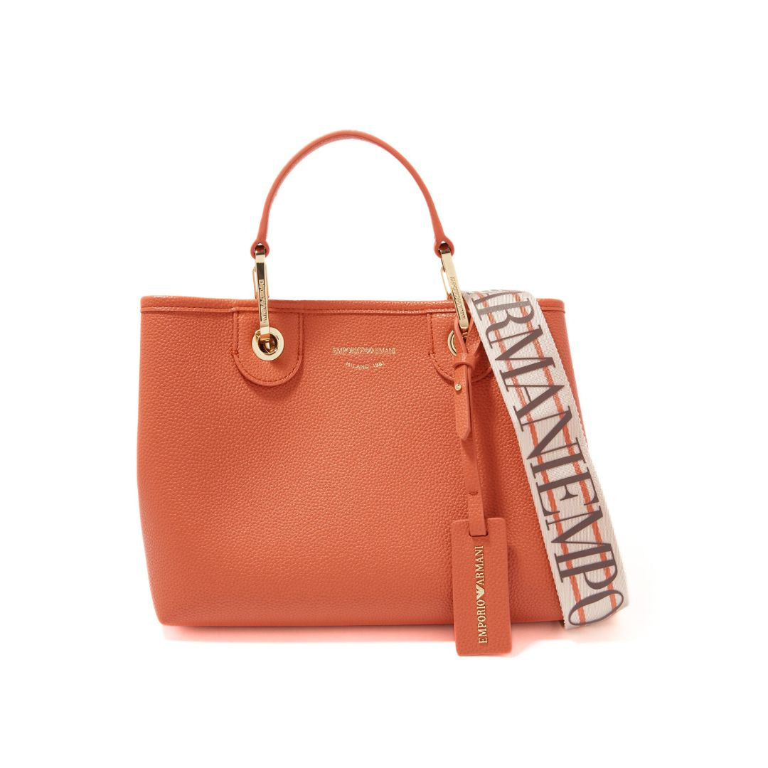 Emporio Armani Logo Medium Tote Bag Y3D166 YFO5B TAN Tan