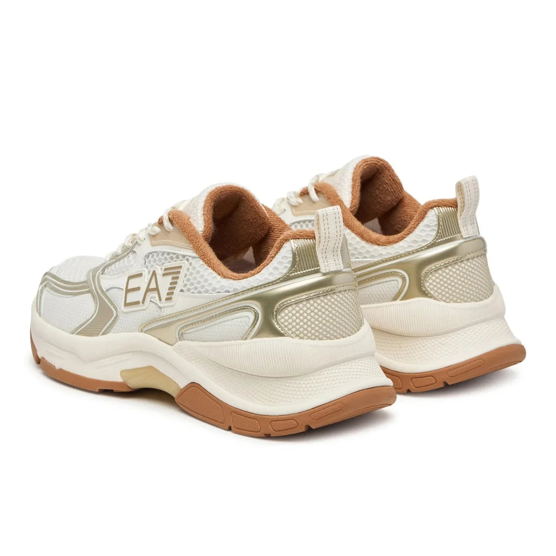 EMPORIO ARMANI Mesh Lace-Up Sneakers X8X249-BEGGLD