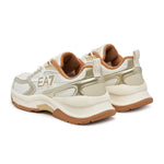 EMPORIO ARMANI Mesh Lace-Up Sneakers X8X249-BEGGLD