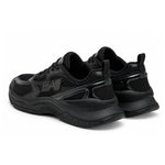 EMPORIO ARMANI Mesh Lace-Up Sneakers X8X249-BLKBLK