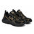 EMPORIO ARMANI Mesh Lace-Up Sneakers X8X249-BLKGLD - Black Gold / 36 2/3