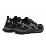 EMPORIO ARMANI Mesh Lace-Up Sneakers X8X249-BLKSLV