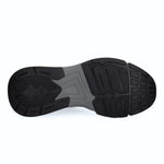EMPORIO ARMANI Mesh Lace-Up Sneakers X8X249-GRYBLK - Gray Black / 44 2/3