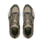 EMPORIO ARMANI Mesh Lace-Up Sneakers X8X249-OLV - Olive / 46 2/3