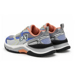 EMPORIO ARMANI Mesh Lace-Up Sneakers X8X249-PRLGRY