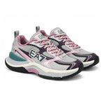 EMPORIO ARMANI Mesh Lace-Up Sneakers X8X249-PRLPNK - Purple Pink / 40