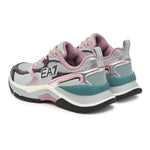 EMPORIO ARMANI Mesh Lace-Up Sneakers X8X249-PRLPNK
