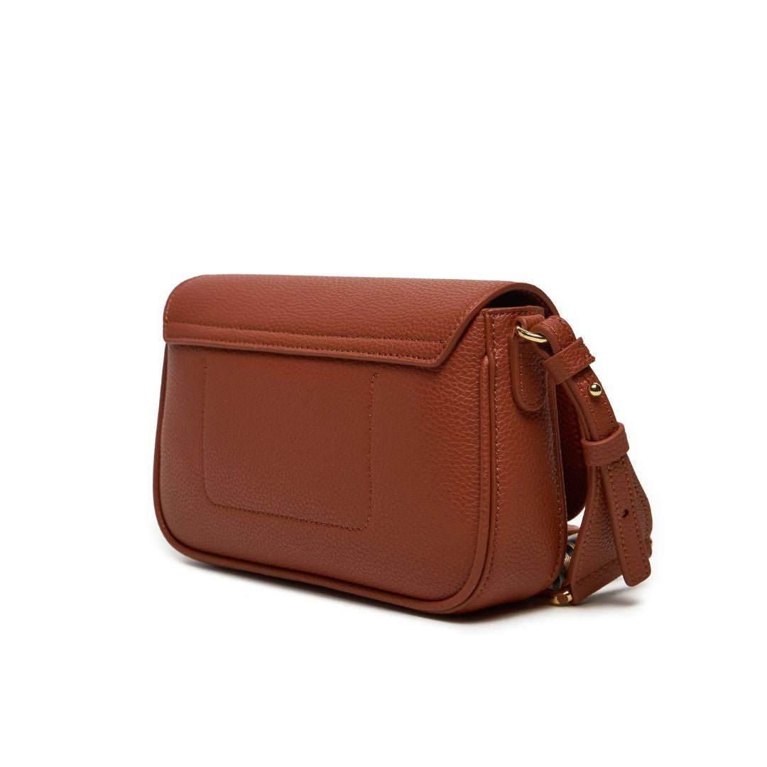 Emporio Armani Mini Bag with Deer Print Trim TAN Tan