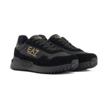 EMPORIO ARMANI Retro Sneakers 7X000380-BLKBLK