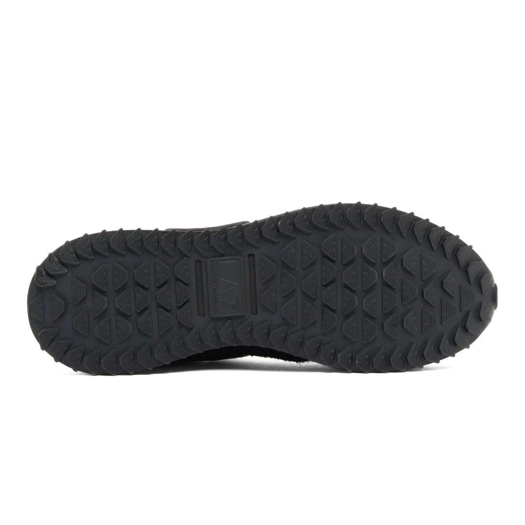 EMPORIO ARMANI Retro Sneakers 7X000380-BLKBLK