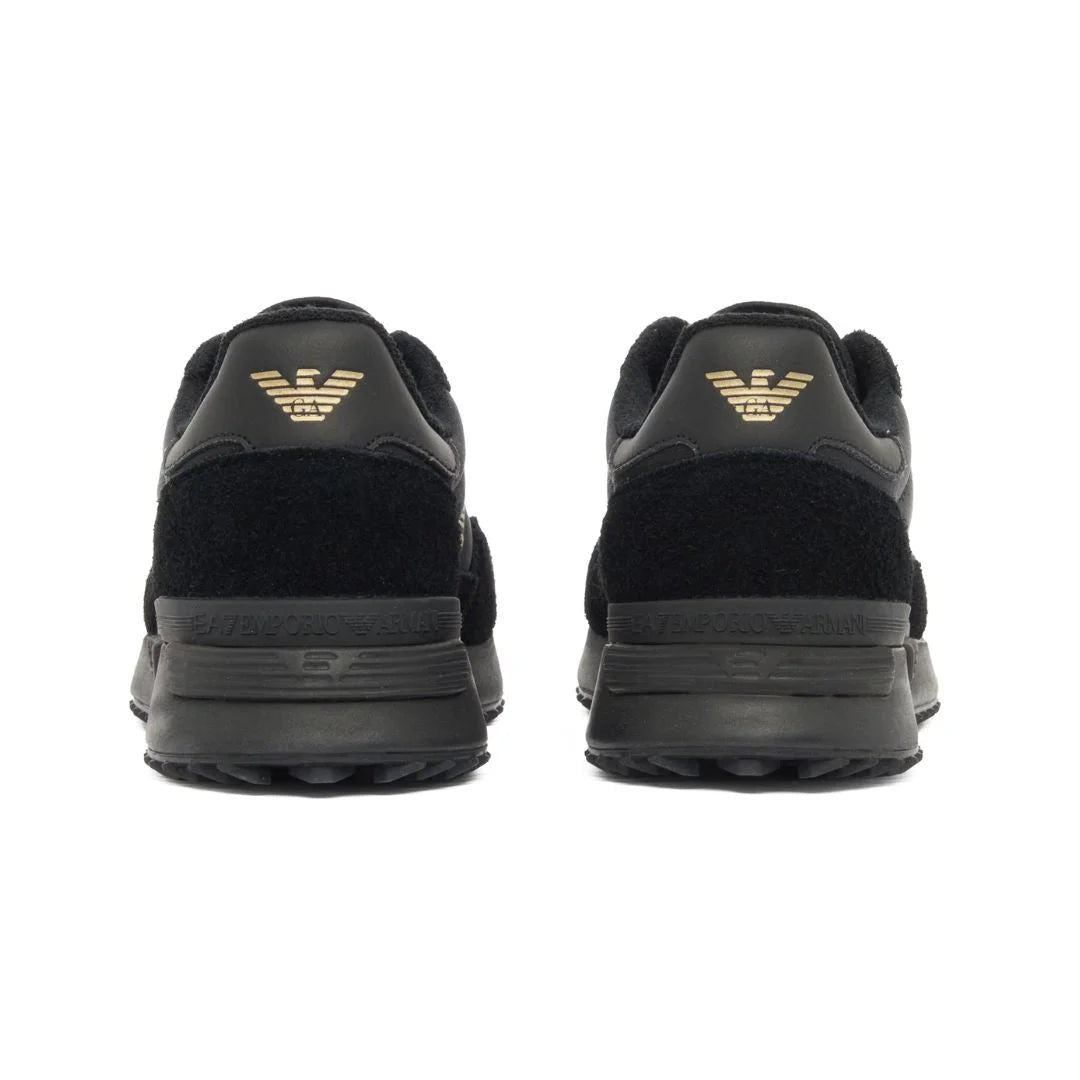 EMPORIO ARMANI Retro Sneakers 7X000380-BLKBLK