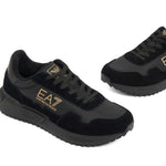 EMPORIO ARMANI Retro Sneakers 7X000380-BLKBLK