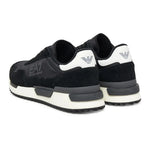 EMPORIO ARMANI Retro Sneakers 7X000380-BLKGRY