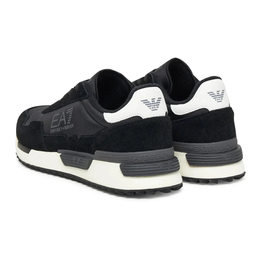 EMPORIO ARMANI Retro Sneakers 7X000380-BLKGRY
